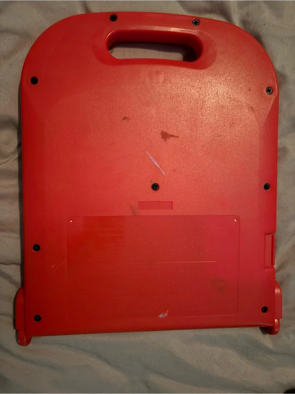 Vintage story reader- Red with the Lion King Book
